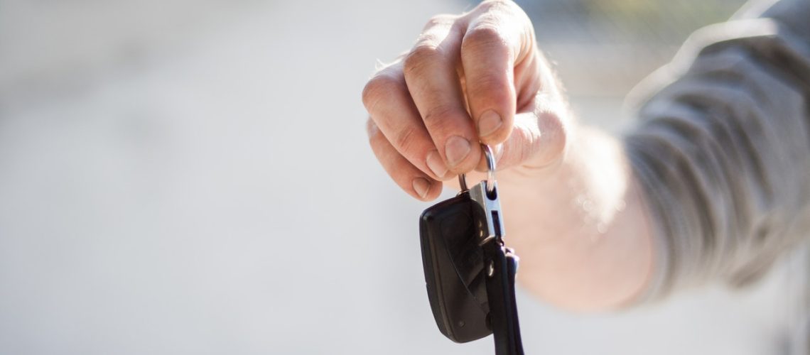 handing car keys